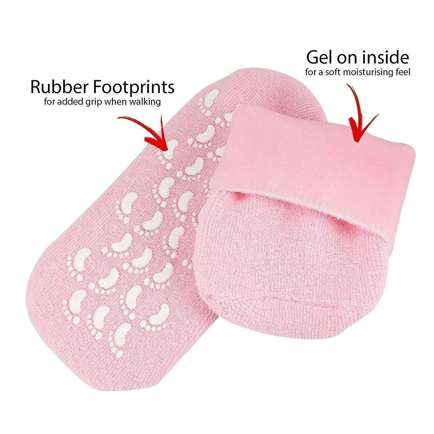 Yoga Socks with Grips – Non-Slip Anti-Skid Socks for Yoga, Pilates & Gym