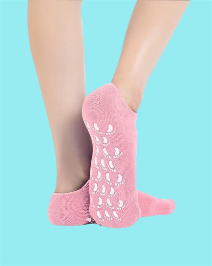 Yoga Socks with Grips – Non-Slip Anti-Skid Socks for Yoga, Pilates & Gym