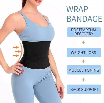 Slim Belt for Women - Waist Trainer & Tummy Control Wrap