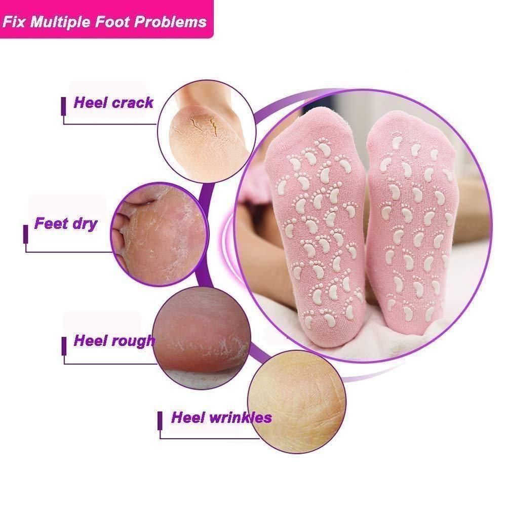 Yoga Socks with Grips – Non-Slip Anti-Skid Socks for Yoga, Pilates & Gym