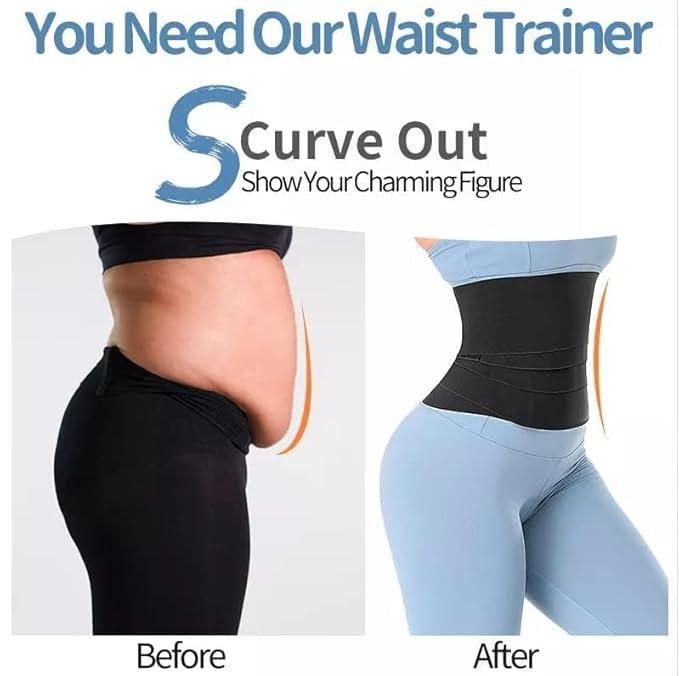 Slim Belt for Women - Waist Trainer & Tummy Control Wrap