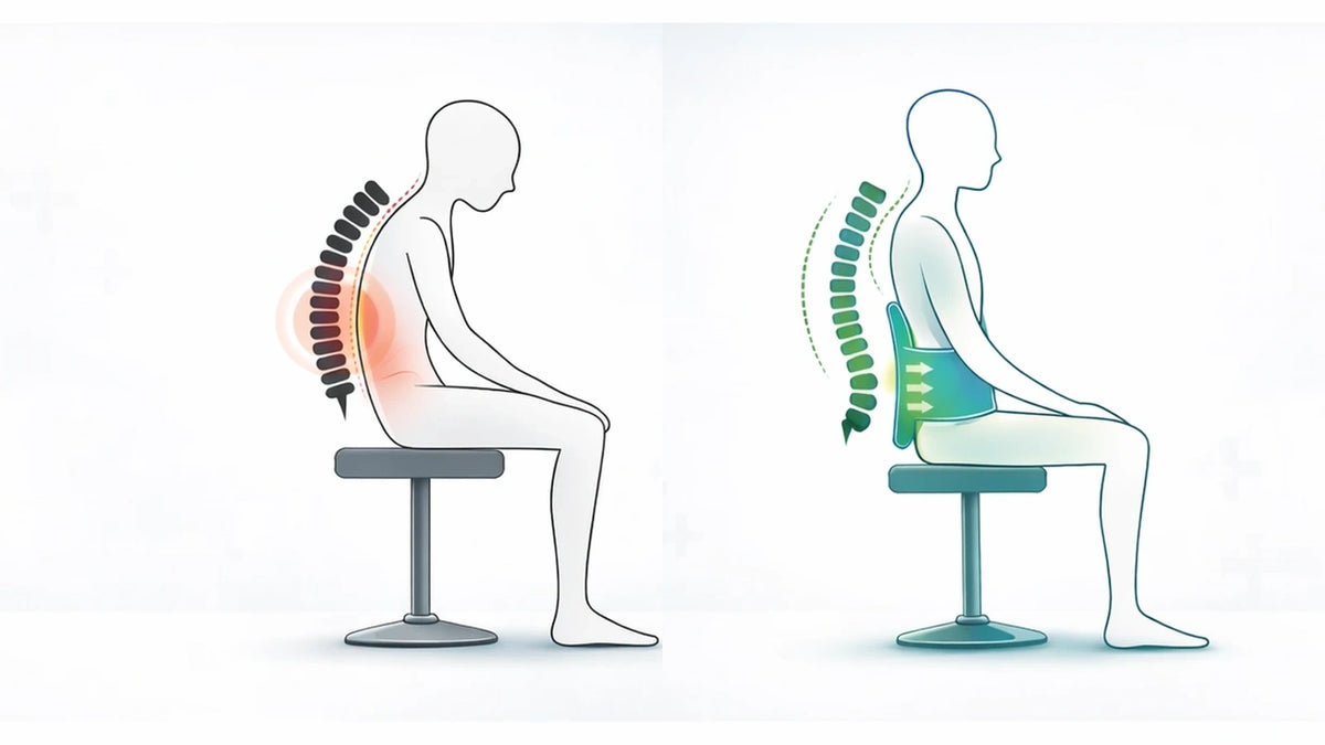 Before using posture corrector